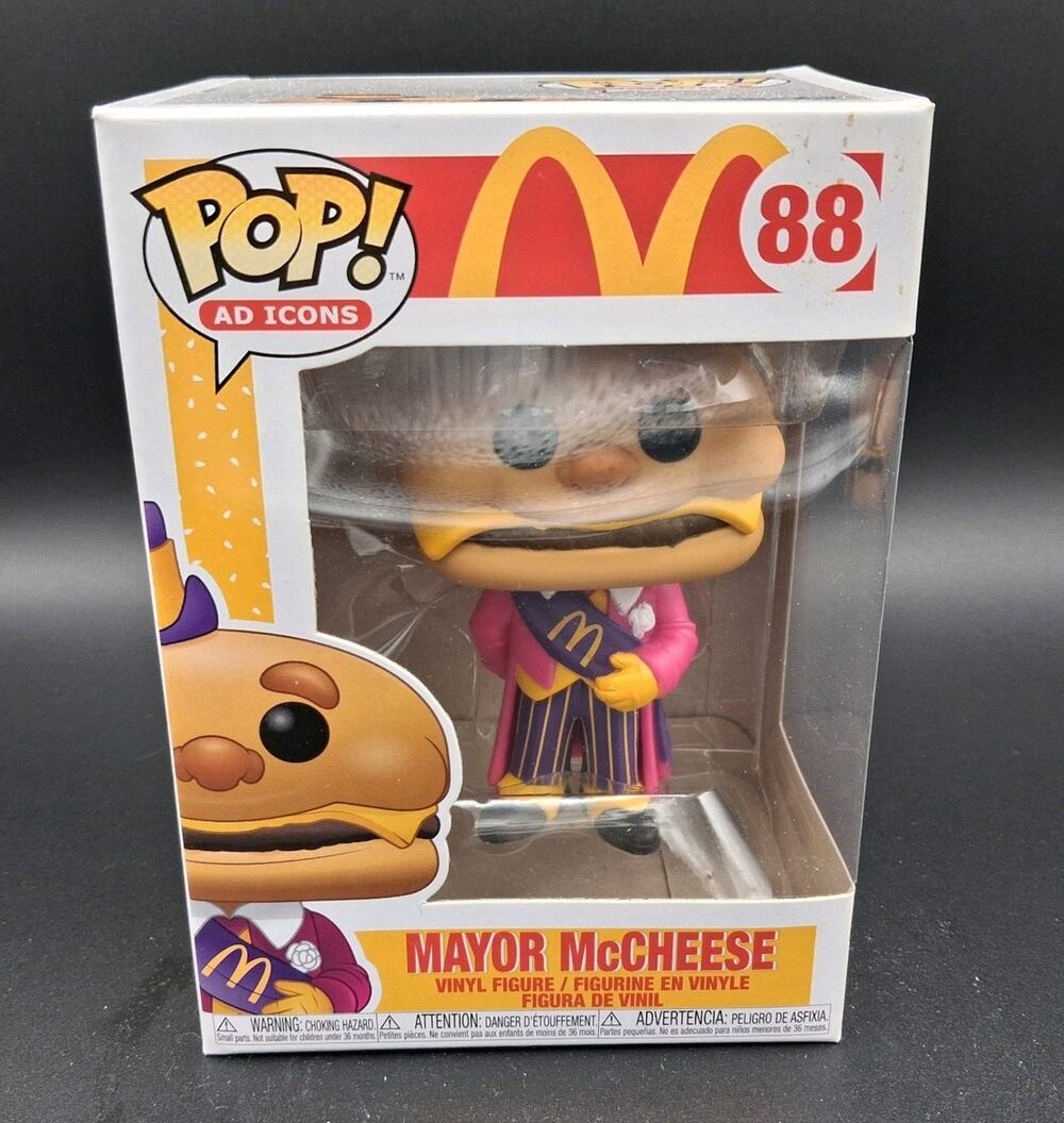 Funko Pop! Vinyl Ad Icons McDonald's Mayor McCheese #88